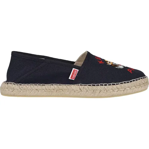 Blaue Nacht Slip-On Espadrilles,Schwarze Slip-On Espadrilles - Kenzo - Modalova