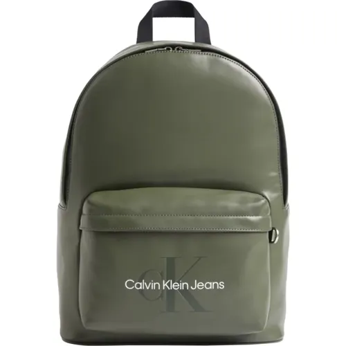 Monogram Campus Backpack , male, Sizes: ONE SIZE - Calvin Klein Jeans - Modalova
