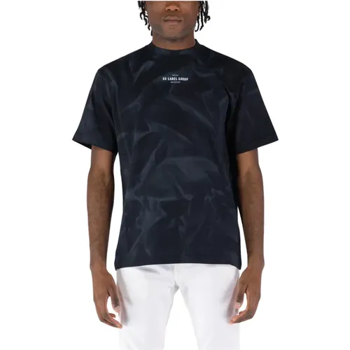 Smoke T-Shirt , male, Sizes: XL, L, S, M - 44 Label Group - Modalova