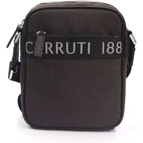 Nylon Messenger Bag with Zip Closure , male, Sizes: ONE SIZE - Cerruti 1881 - Modalova