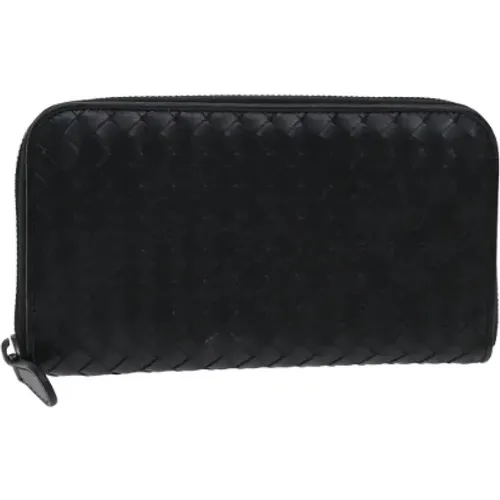 Pre-owned Leather wallets , female, Sizes: ONE SIZE - Bottega Veneta Vintage - Modalova