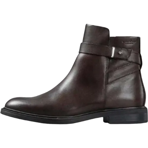 Stylish Leather Ankle Boots , female, Sizes: 3 UK, 7 UK, 5 UK, 4 UK - Vagabond Shoemakers - Modalova