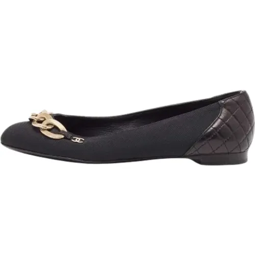 Pre-owned Leather flats , female, Sizes: 3 UK - Chanel Vintage - Modalova