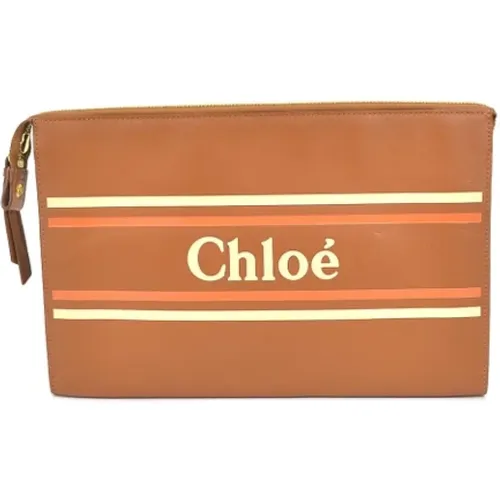 Pre-owned Fabric clutches , female, Sizes: ONE SIZE - Chloé Pre-owned - Modalova