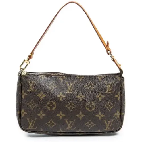 Pre-owned Canvas handbags , female, Sizes: ONE SIZE - Louis Vuitton Vintage - Modalova