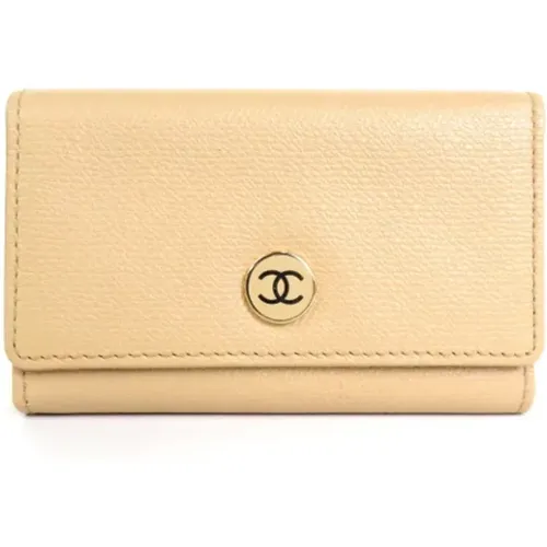 Pre-owned Leather key-holders , unisex, Sizes: ONE SIZE - Chanel Vintage - Modalova