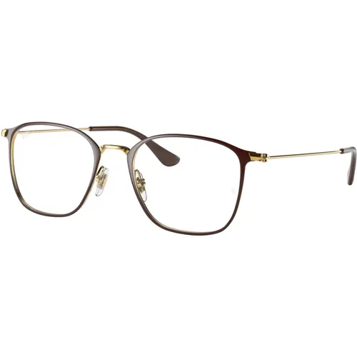 Braune Brillenfassungen , unisex, Größe: 51 MM - Ray-Ban - Modalova