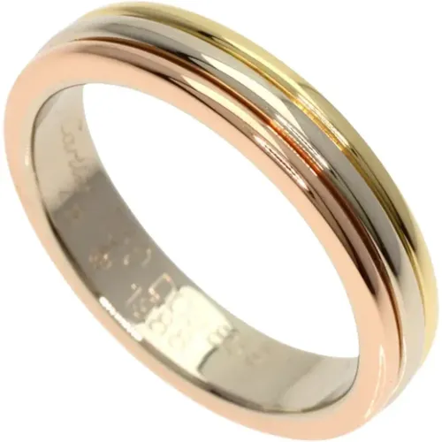 Pre-owned Metal rings , female, Sizes: ONE SIZE - Cartier Vintage - Modalova