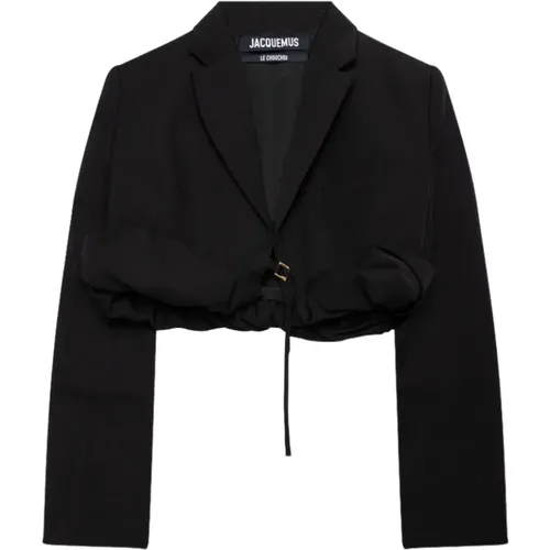 Schwarzer Croissant Blazer - Jacquemus - Modalova