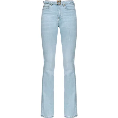 Boot-cut Jeans for Women , female, Sizes: W26, W29, W28 - pinko - Modalova