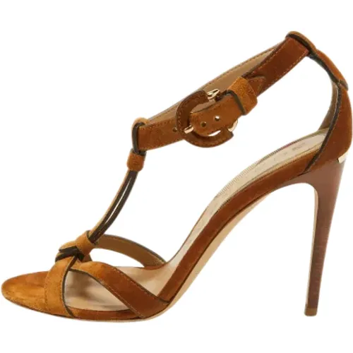 Pre-owned Suede sandals , female, Sizes: 6 UK - Burberry Vintage - Modalova