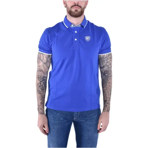 Polo Shirts , Herren, Größe: S - Blauer - Modalova