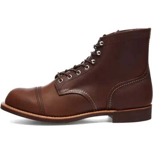 Heritage Iron Ranger Stiefel in Amber , Herren, Größe: 41 EU - Red Wing Shoes - Modalova