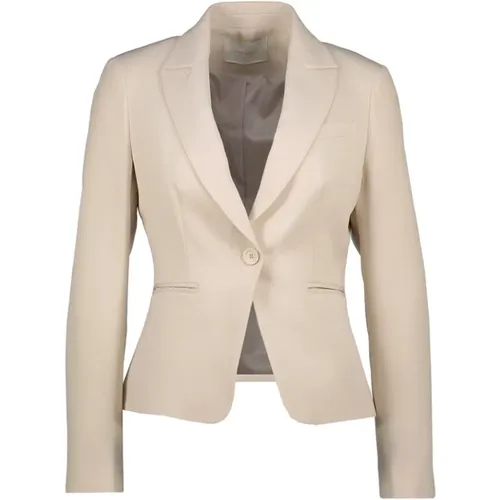 Offwhite Blazer , Damen, Größe: L - Amélie & Amélie - Modalova