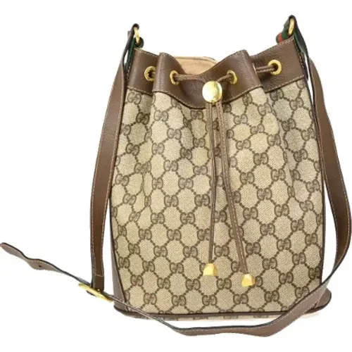 Pre-owned Canvas gucci-bags , female, Sizes: ONE SIZE - Gucci Vintage - Modalova