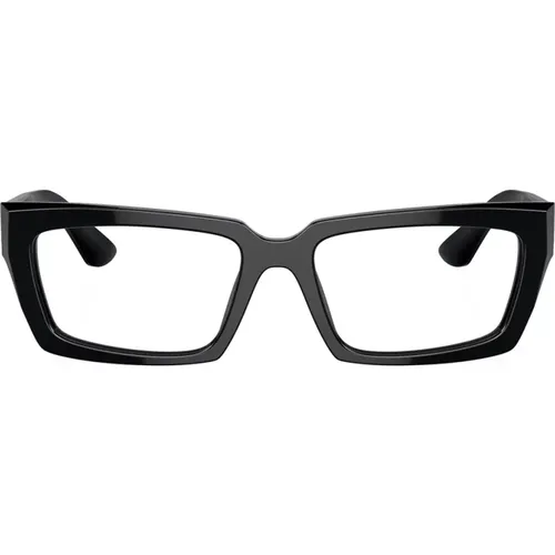 Moderne Rechteckige Brillen , Damen, Größe: 52 MM - Miu Miu - Modalova