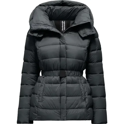 Nylon Down Jacket with Belt , female, Sizes: M, XL - BomBoogie - Modalova