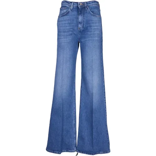 Blaue West Model Jeans , Damen, Größe: W29 - Don The Fuller - Modalova