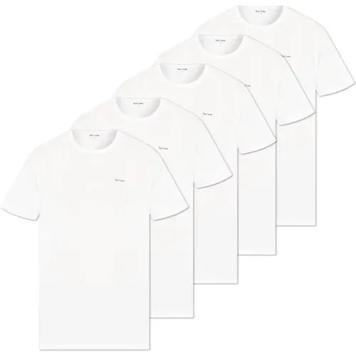 Packung mit fünf T-Shirts , Herren, Größe: XL - Paul Smith - Modalova