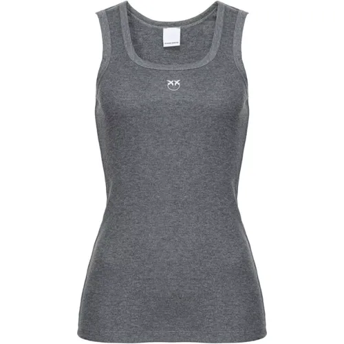 Grey Top , female, Sizes: L, M, S, XS - pinko - Modalova