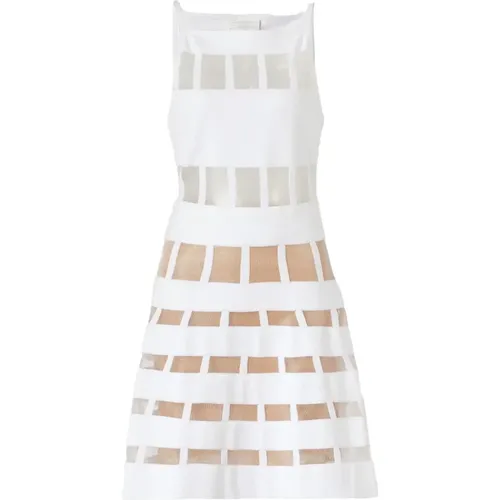 Durchsichtiges A-Linie Kurzes Kleid - Genny - Modalova