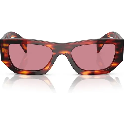 Stilvolle Unisex Sonnenbrille , unisex, Größe: 53 MM - Prada - Modalova