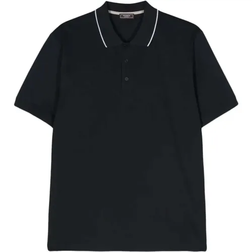 Midnight Baumwoll Polo Shirt , Herren, Größe: 3XL - PESERICO - Modalova