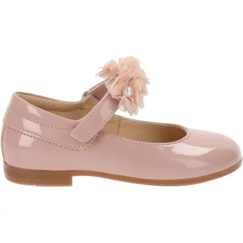 Leder Ballerina Schuhe für Mädchen,Leder Ballettflats für Mädchen - Nerogiardini - Modalova