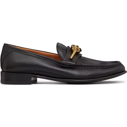 VLogo signature loafer , female, Sizes: 5 1/2 UK, 7 UK, 4 1/2 UK, 4 UK, 8 UK, 6 UK, 6 1/2 UK, 3 1/2 UK, 3 UK - Valentino Garavani - Modalova