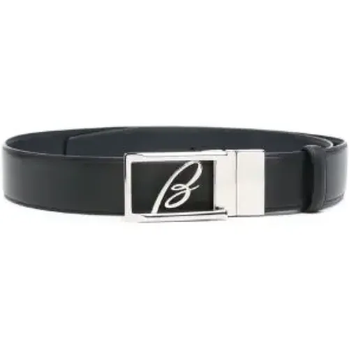Reversible Logo Buckle Belt , male, Sizes: 105 CM, 90 CM, 100 CM - Brioni - Modalova