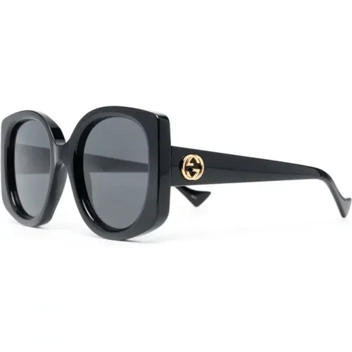 Gg1257S 001 Sonnenbrillen , Damen, Größe: 53 MM - Gucci - Modalova