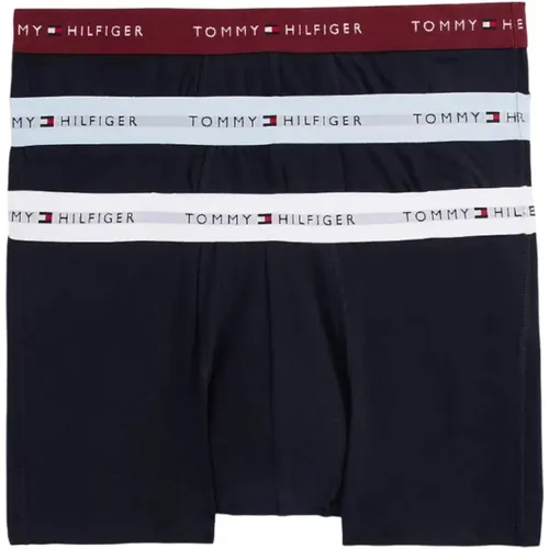 Pack Stretch Cotton Boxer Trunks , male, Sizes: S, M, L, XL - Tommy Hilfiger - Modalova