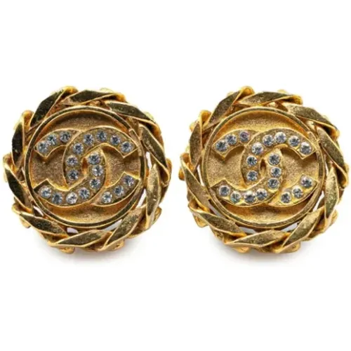 Pre-owned Gold chanel-jewelry , female, Sizes: ONE SIZE - Chanel Vintage - Modalova