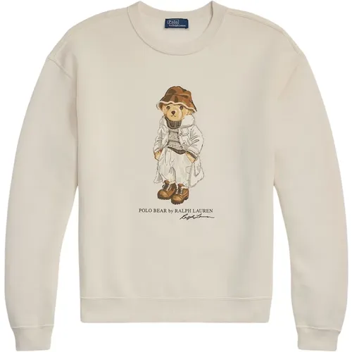 Gemütlicher Bären Fleece Crewneck Pullover - Polo Ralph Lauren - Modalova