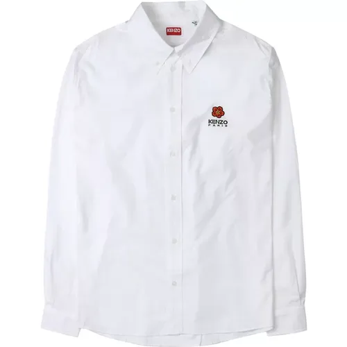 Poplin Iconic Shirt , male, Sizes: M, L - Kenzo - Modalova