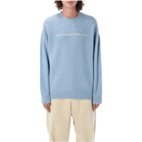 Light Logo Knitwear Aw24 , male, Sizes: M, S - Emporio Armani - Modalova