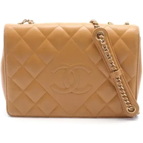 Pre-owned Leather chanel-bags , female, Sizes: ONE SIZE - Chanel Vintage - Modalova