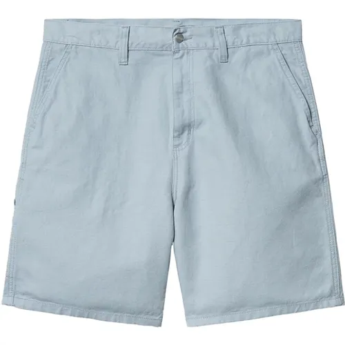 Shorts aus Baumwolle Leinen mit lockerer Passform , Herren, Größe: M - Carhartt WIP - Modalova