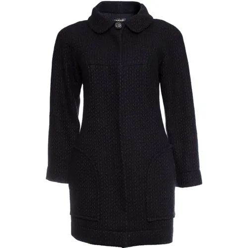 Pre-owned wool coat , female, Sizes: S - Chanel Vintage - Modalova