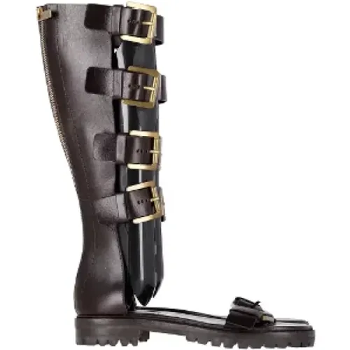 Pre-owned Leder boots - Michael Kors Pre-owned - Modalova