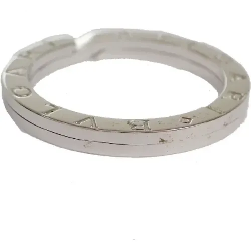 Pre-owned Silver rings , female, Sizes: ONE SIZE - Bvlgari Vintage - Modalova