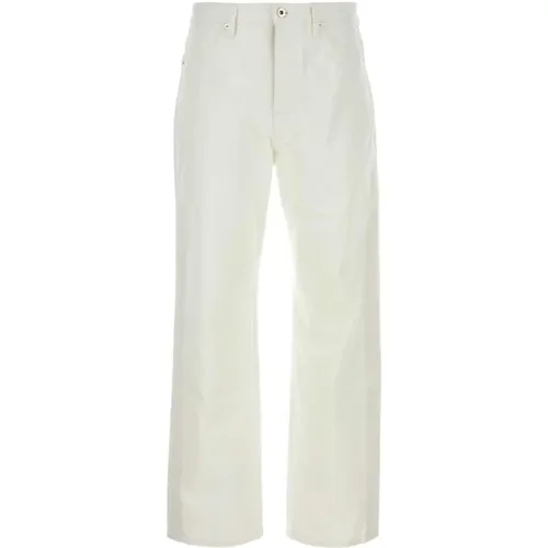 Weiße Denim-Jeans - Klassischer Stil,Herren Straight Jeans - Jil Sander - Modalova