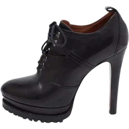 Pre-owned Leather boots , female, Sizes: 7 UK - Alaïa Pre-owned - Modalova