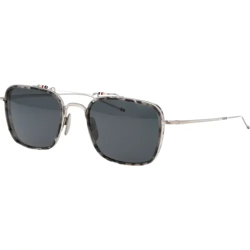 Stylische Sonnenbrille mit einzigartigem Design , Damen, Größe: 53 MM - Thom Browne - Modalova