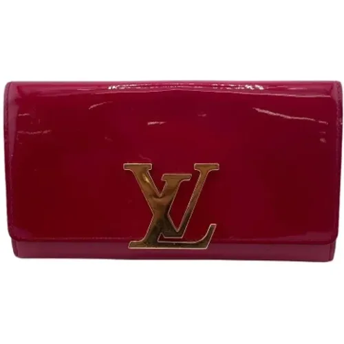 Pre-owned Leather wallets , female, Sizes: ONE SIZE - Louis Vuitton Vintage - Modalova