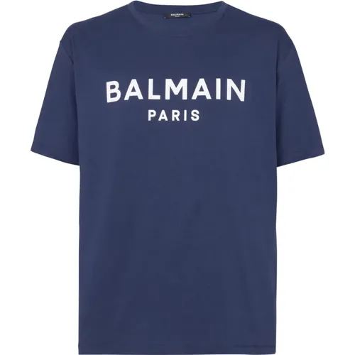 Paris T-shirt , Herren, Größe: S - Balmain - Modalova