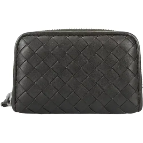 Pre-owned Leather wallets , female, Sizes: ONE SIZE - Bottega Veneta Vintage - Modalova