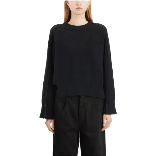 Woll Boxy Pullover , Damen, Größe: XS - ISABEL BENENATO - Modalova