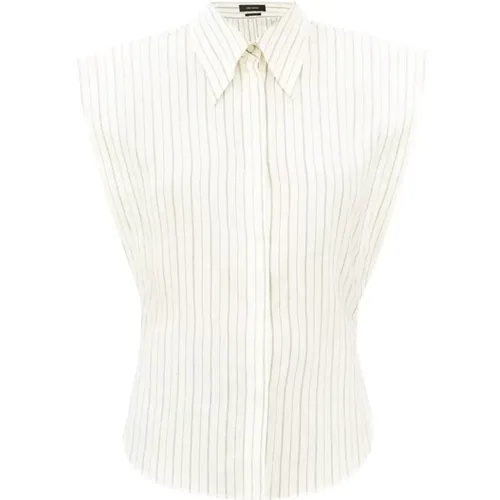 Silk Sleeveless Shirt , female, Sizes: L, XL - Isabel Marant Étoile - Modalova