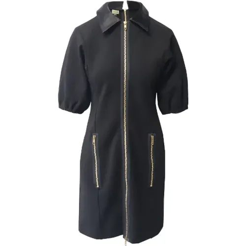 Gucci Jersey Mini Kleid mit G Schnallen Gürtel - Gucci Vintage - Modalova